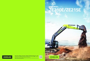 Excavatoare pe șenile Zoomlion ZE215E