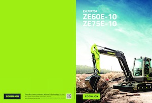 Excavatoare pe șenile Zoomlion ZE60E-10