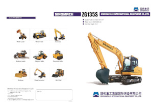 Excavatoare pe șenile Sinomach ZG135S