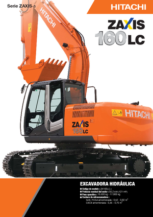 Excavatoare pe șenile Hitachi ZX 160 LC-3