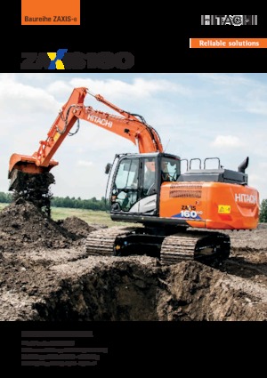 Excavatoare pe șenile Hitachi ZX160LC-6
