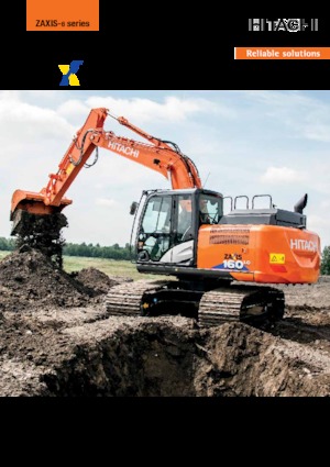 Excavatoare pe șenile Hitachi ZX160LC-6