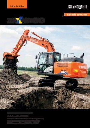 Excavatoare pe șenile Hitachi ZX160LC-6