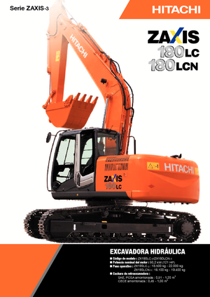 Excavatoare pe șenile Hitachi ZX 180 LC-3