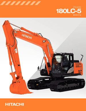 Excavatoare pe șenile Hitachi ZX 180 LC-5