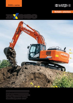 Excavatoare pe șenile Hitachi ZX190LC-6