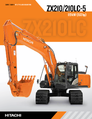 Excavatoare pe șenile Hitachi ZX 210 LC-5