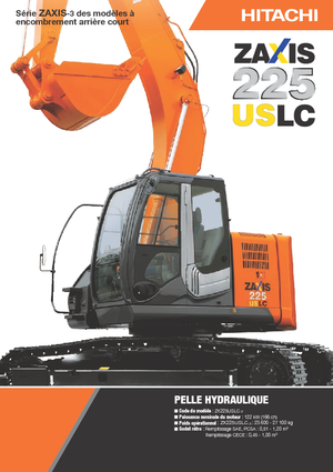 Excavatoare pe șenile Hitachi ZX 225 USLC-3