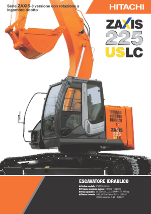 Excavatoare pe șenile Hitachi ZX 225 USLC-3