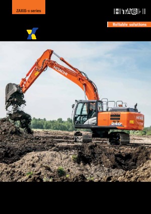 Excavatoare pe șenile Hitachi ZX240N-6