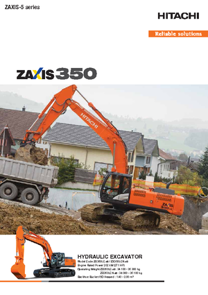 Excavatoare pe șenile Hitachi ZX 350 LC-5