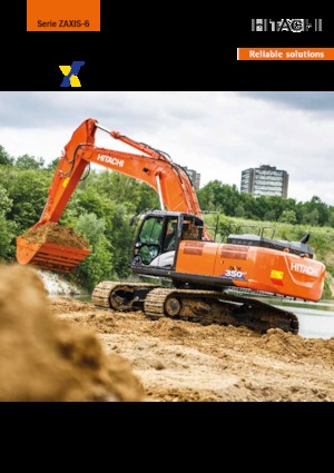 Excavatoare pe șenile Hitachi ZX350LC-6