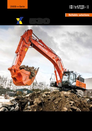 Excavatoare pe șenile Hitachi ZX530LCH-6