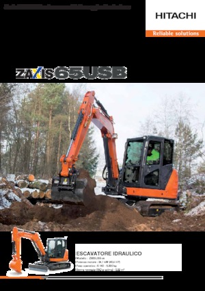 Excavatoare pe șenile Hitachi ZX65USB-5A