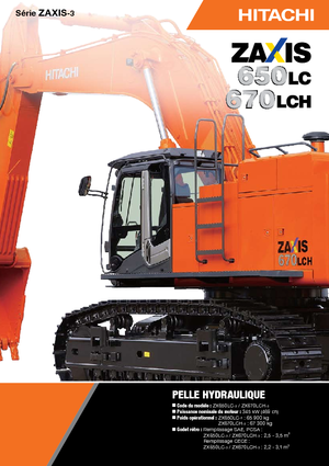 Excavatoare pe șenile Hitachi ZX 670 LCH-3