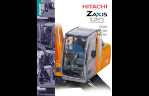 Excavatoare pe șenile Hitachi ZX120