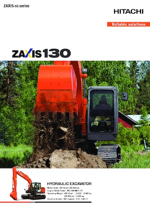 Excavatoare pe șenile Hitachi ZX130-5G