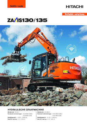 Excavatoare pe șenile Hitachi ZX135US-7