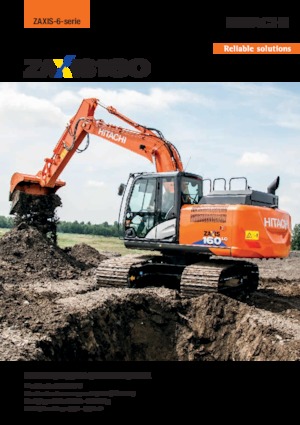 Excavatoare pe șenile Hitachi ZX160LC-6