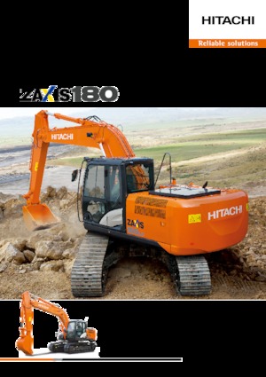 Excavatoare pe șenile Hitachi ZX180LCN-5G