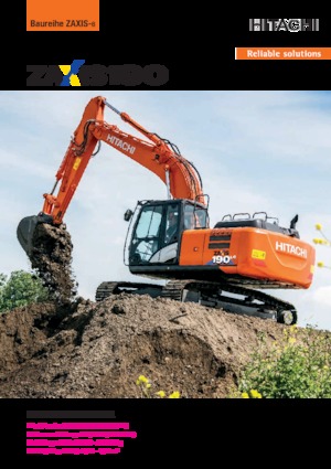 Excavatoare pe șenile Hitachi ZX190LC-6