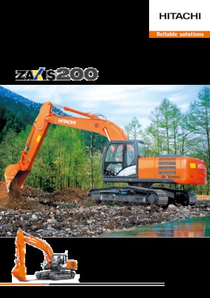 Excavatoare pe șenile Hitachi ZX200LC-5G