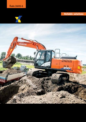 Excavatoare pe șenile Hitachi ZX210-6