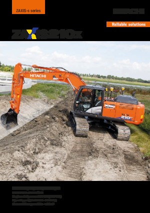 Excavatoare pe șenile Hitachi ZX210X-6