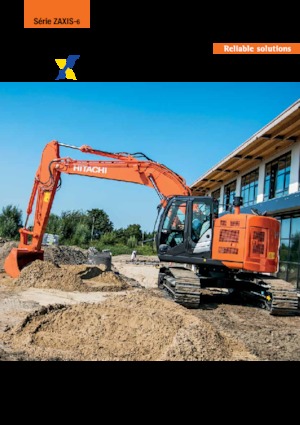Excavatoare pe șenile Hitachi ZX225USLC-6