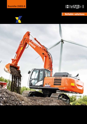 Excavatoare pe șenile Hitachi ZX300LC-6 TYPE HE18LD