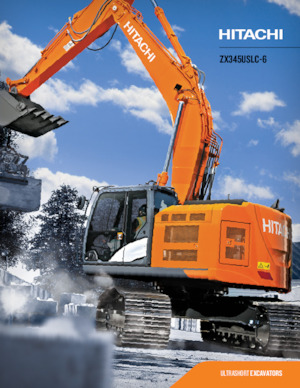 Excavatoare pe șenile Hitachi ZX345