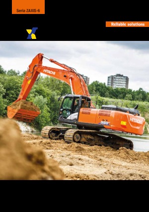 Excavatoare pe șenile Hitachi ZX350LCN-6