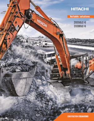 Excavatoare pe șenile Hitachi ZX380