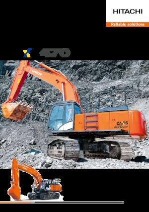 Excavatoare pe șenile Hitachi ZX470LC-5G