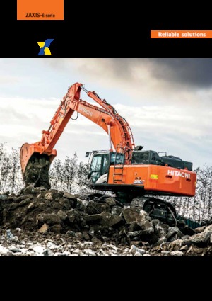 Excavatoare pe șenile Hitachi ZX490LCH-6