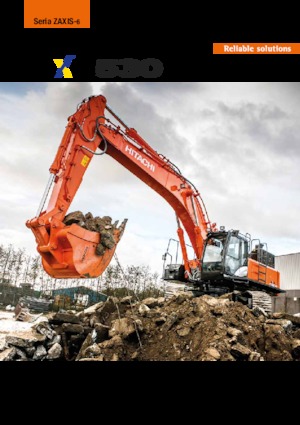 Excavatoare pe șenile Hitachi ZX530LCH-6