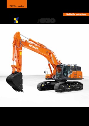 Excavatoare pe șenile Hitachi ZX530LCH-7