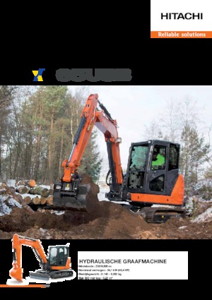 Excavatoare pe șenile Hitachi ZX65USB-5A