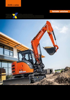 Excavatoare pe șenile Hitachi ZX65USB-6