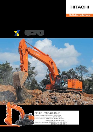 Excavatoare pe șenile Hitachi ZX670LCH-5G