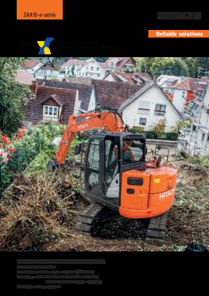 Excavatoare pe șenile Hitachi ZX85US-6