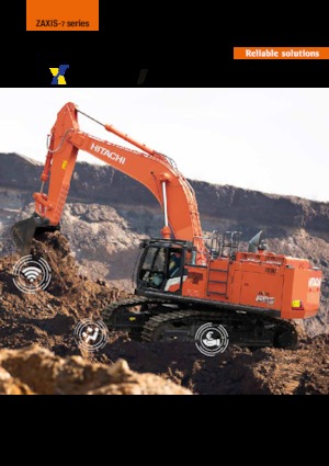Excavatoare pe șenile Hitachi ZX890H-7