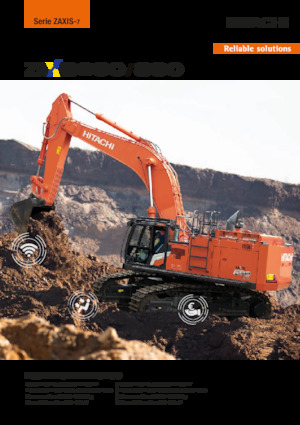 Excavatoare pe șenile Hitachi ZX890LCH-7