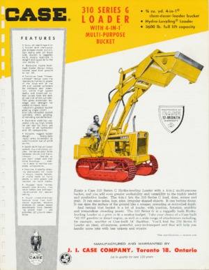 Încărcătoare pe șenile Case 310G 