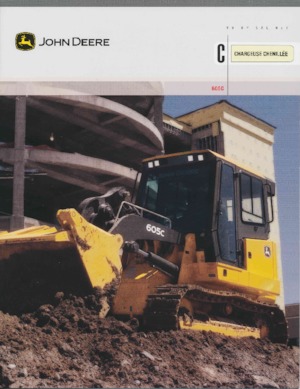 Încărcătoare pe șenile John Deere Construction 605 C