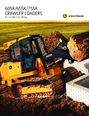 Încărcătoare pe șenile John Deere Construction 605K