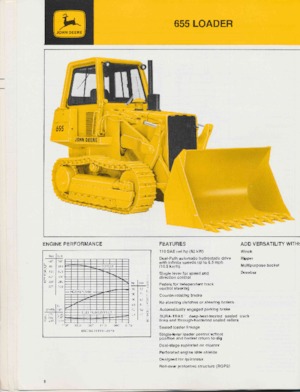 Încărcătoare pe șenile John Deere Construction 655