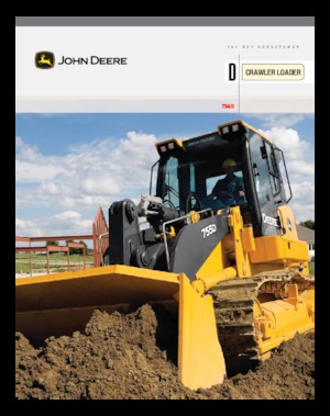 Încărcătoare pe șenile John Deere Construction 755 D