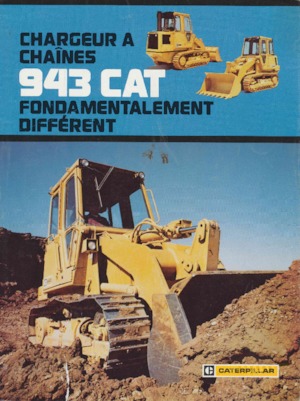 Încărcătoare pe șenile Caterpillar 943