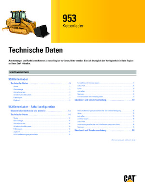 Încărcătoare pe șenile Caterpillar 953